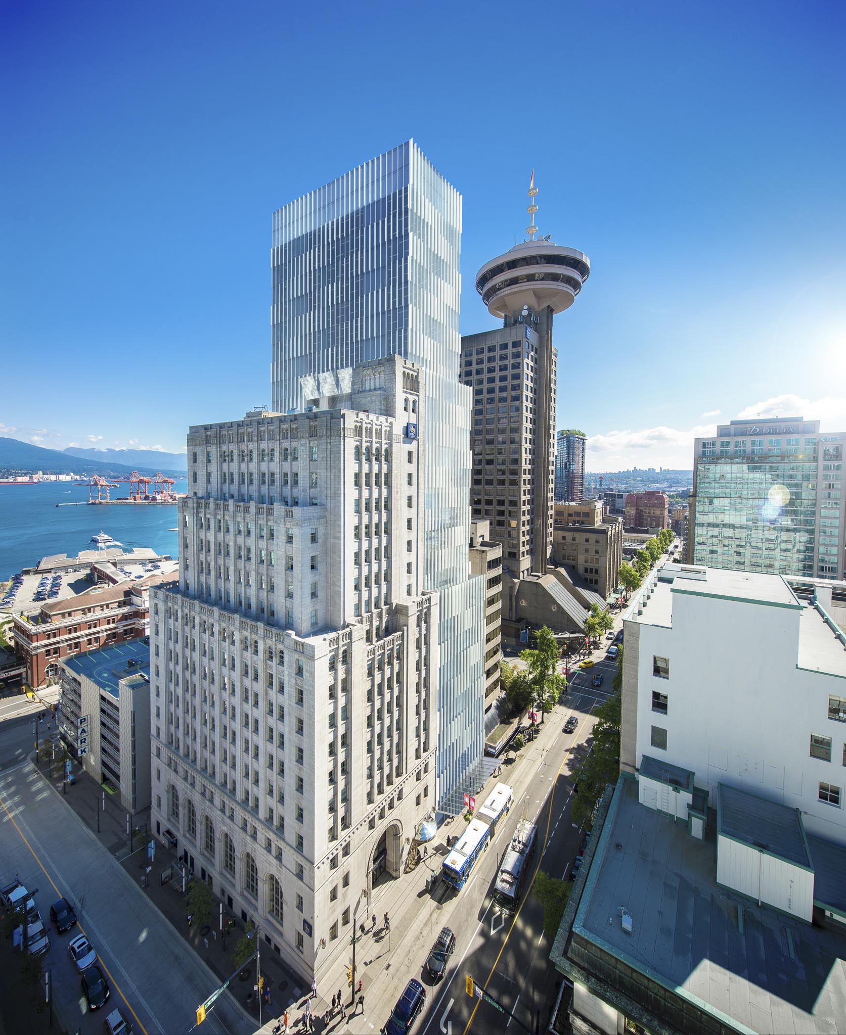 Project management of new office tower development at 625 West Hastings