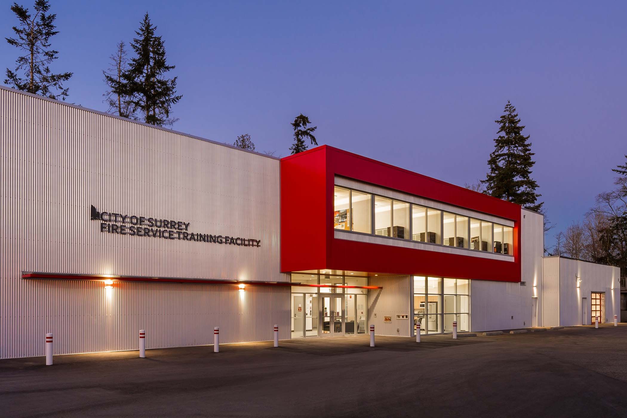 Fire training centre construction project management