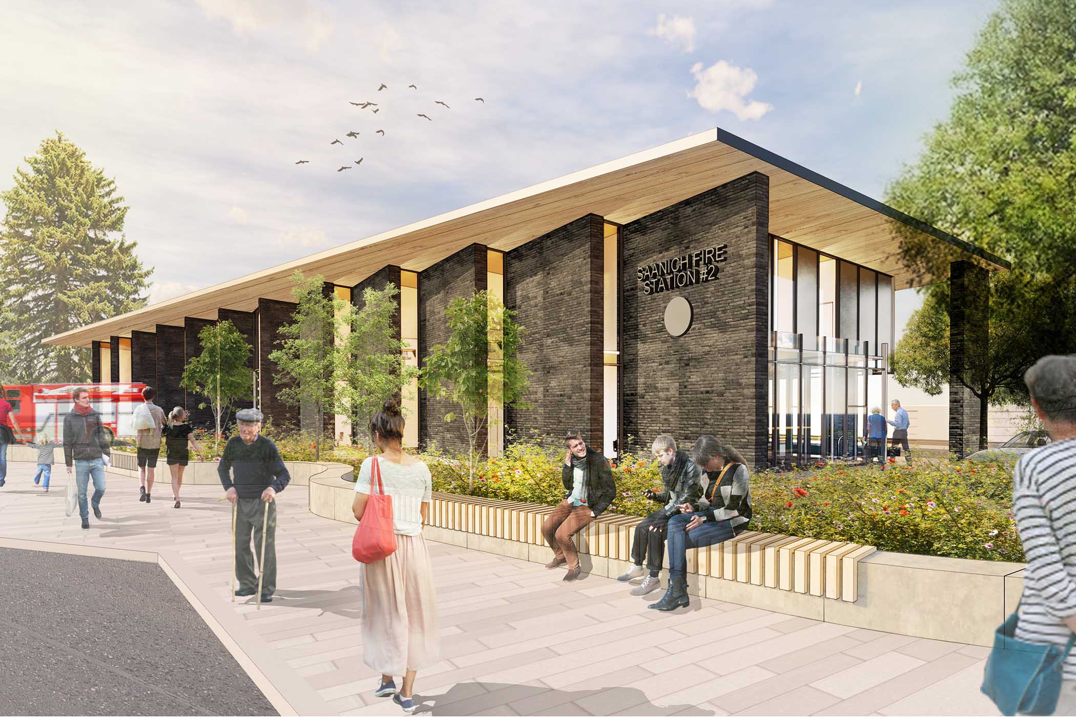 fire station construction project management Vancouver Island