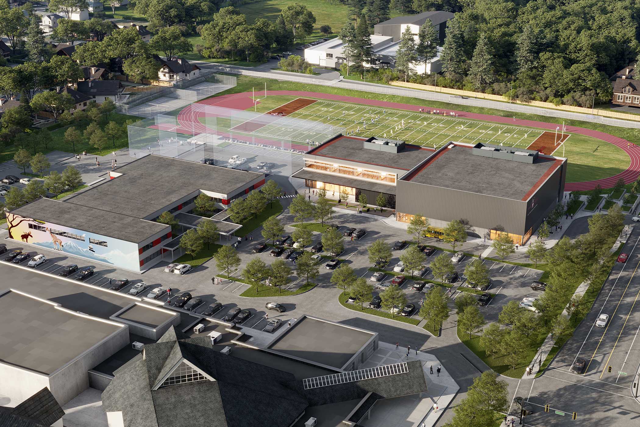 Holy Cross School construction project management