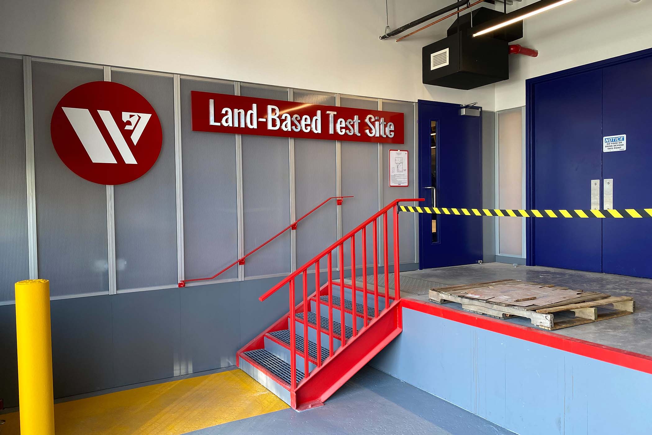 Seaspan land based testing site construction project management