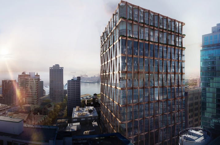 Construction project management for 601 West Pender office tower