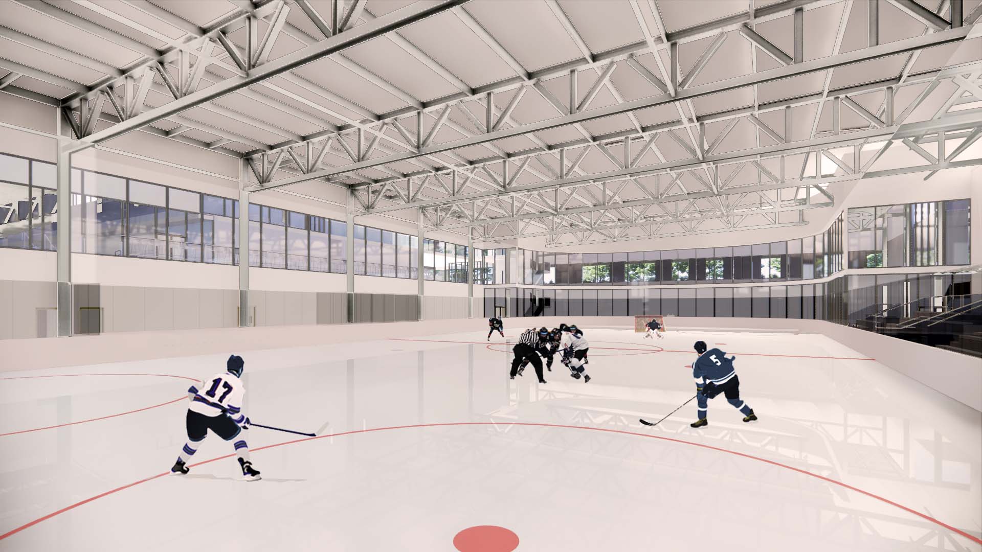 Construction project management for Burnaby Lake Ice Arena