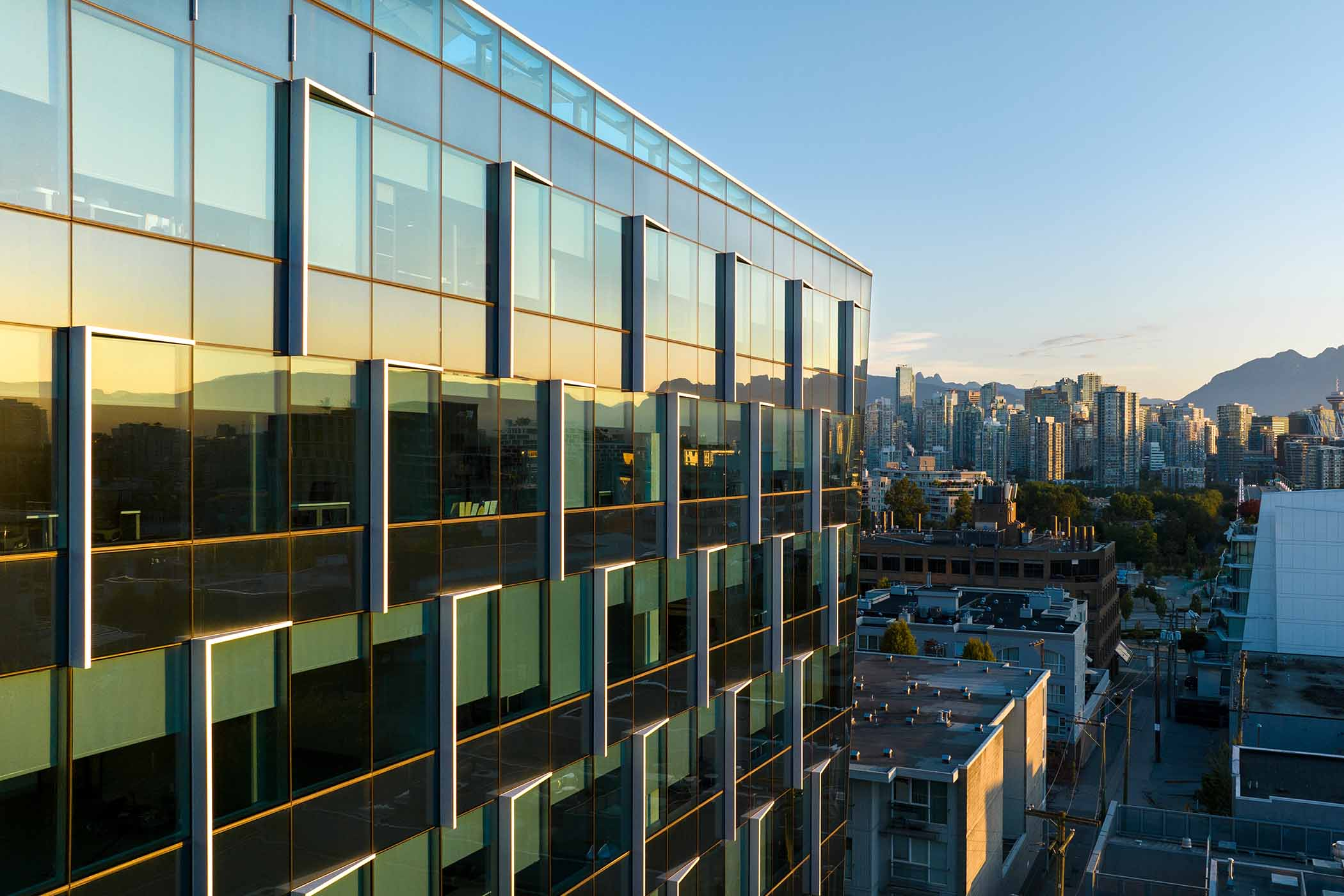 Cambie and west 8th commercial building in Vancouver, BC