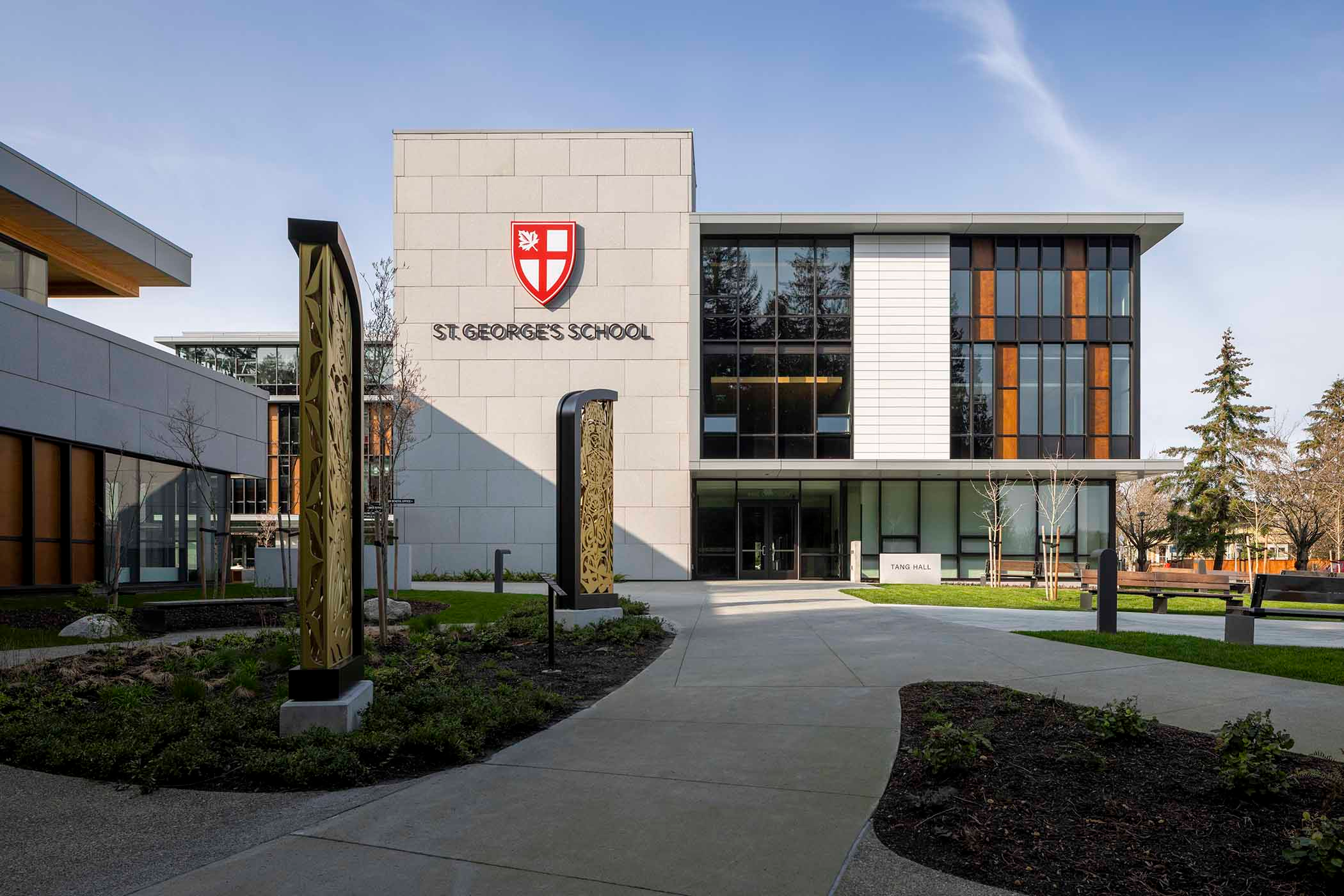 Project management of St. George's School construction in Vancouver, BC