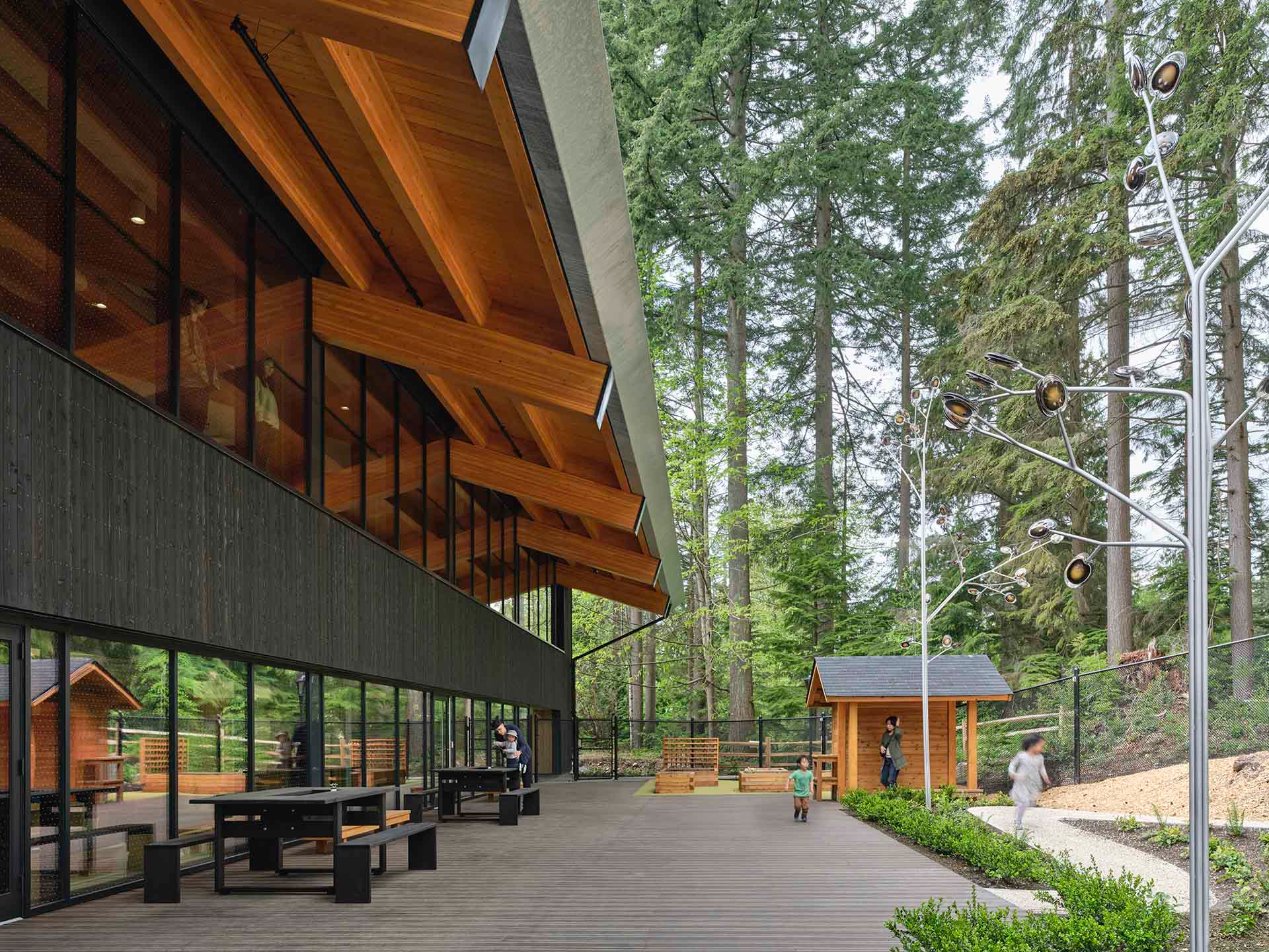 Project management for construction of Capilano University Childhood Studies Building and daycare